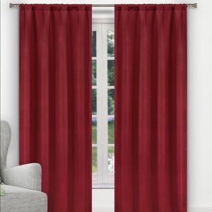 Red Blackout Curtains